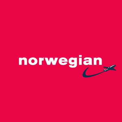 Norwegian logo squared red