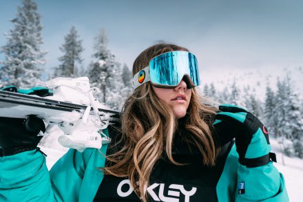 Skiier standing 2
